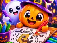 Easy Halloween Coloring Quest image