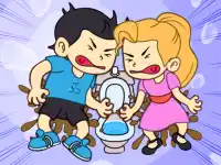 Toilet Rush Race: Draw Puzzle image